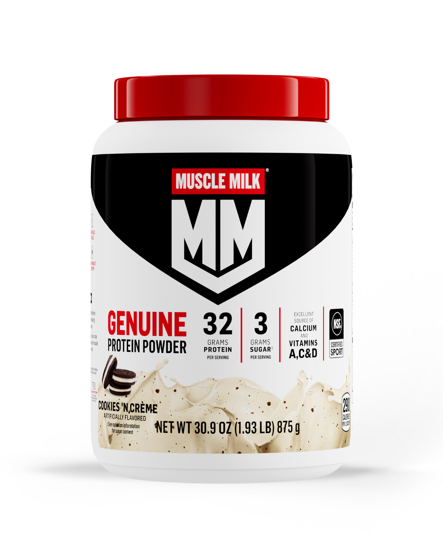 Muscle Milk Genuine - Cookies & Creme - PDP Hero 2