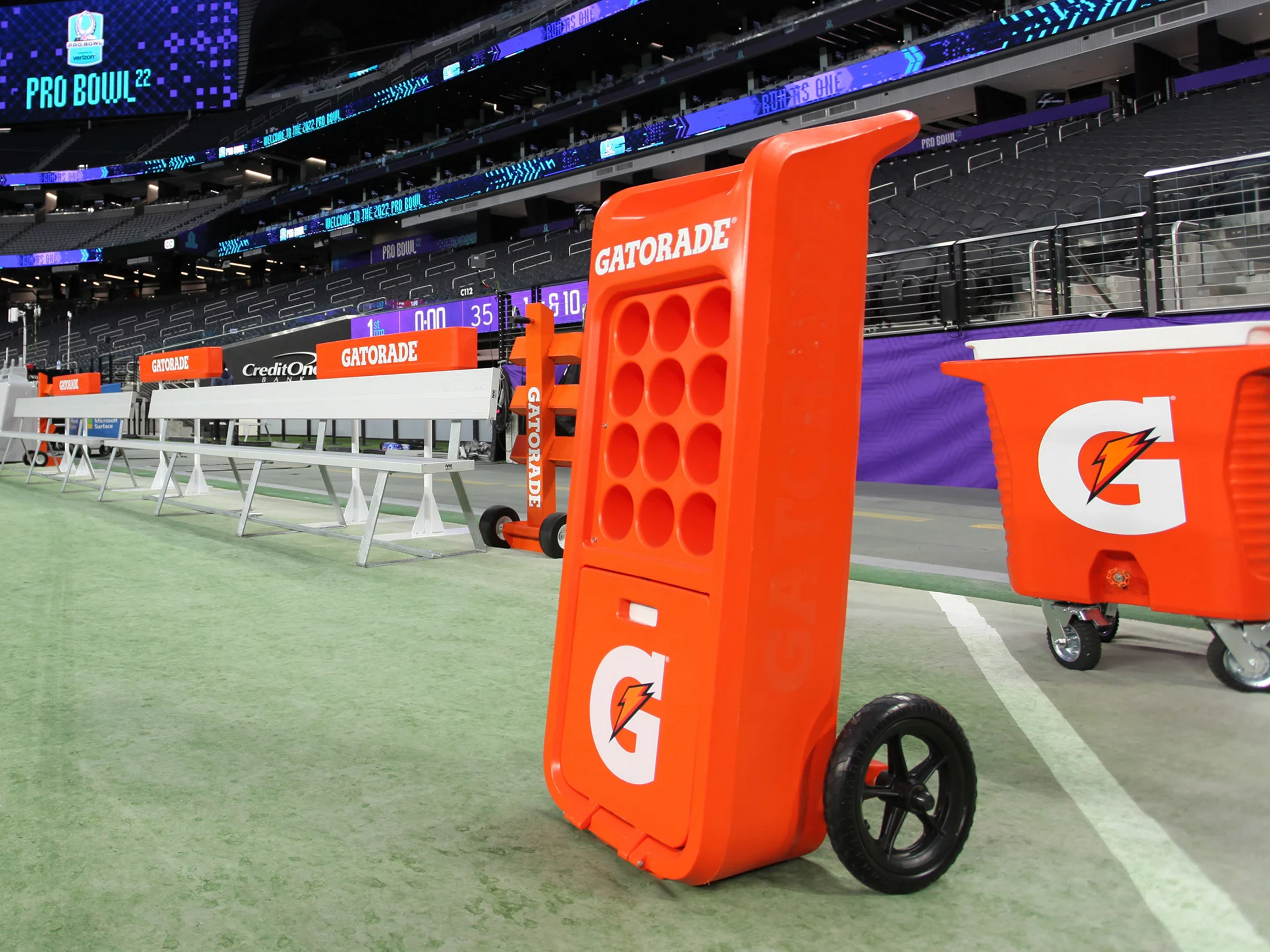 Rover Bottle Cart - Orange - Cart - PDP Detail 1