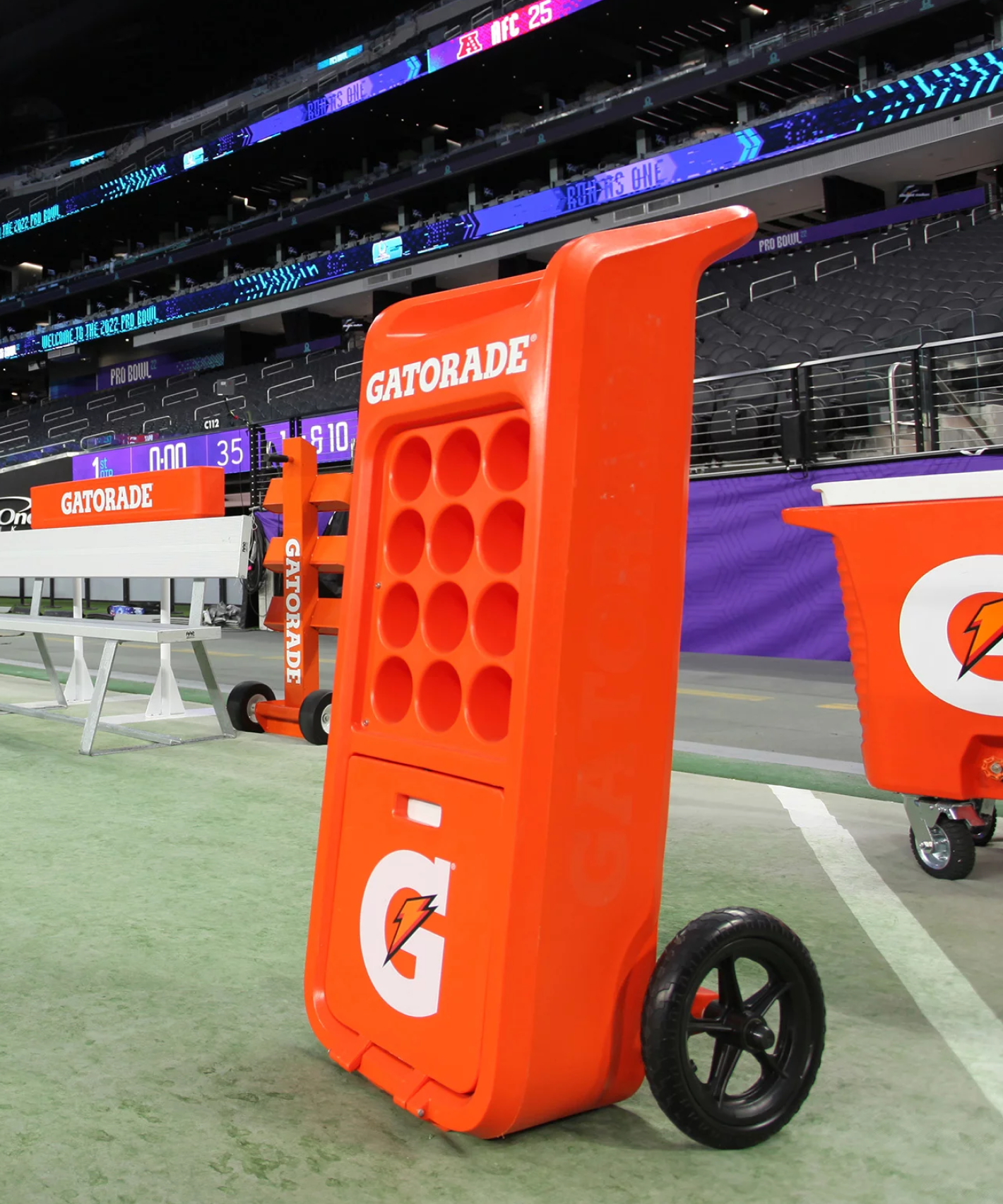 Rover Bottle Cart - Orange - Cart - PDP Detail 2