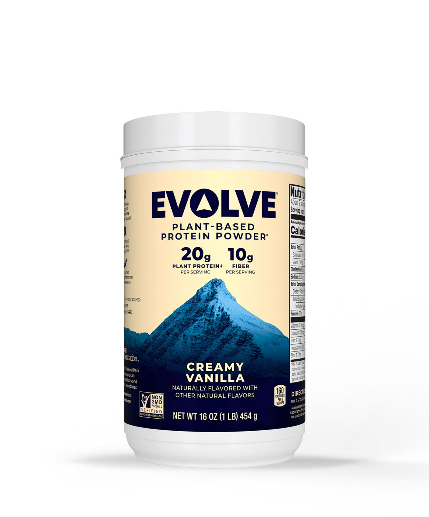 Evolve Protein Powder - Vanilla Bean - PDP Hero 1