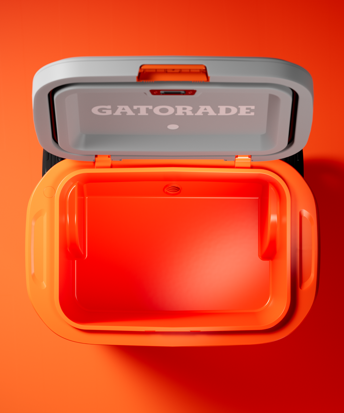 Huddle Rolling Cooler - Orange - PDP Detail 7