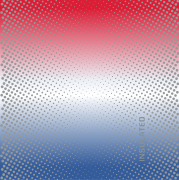 Insulated Squeeze Water Bottle - Faded Flag