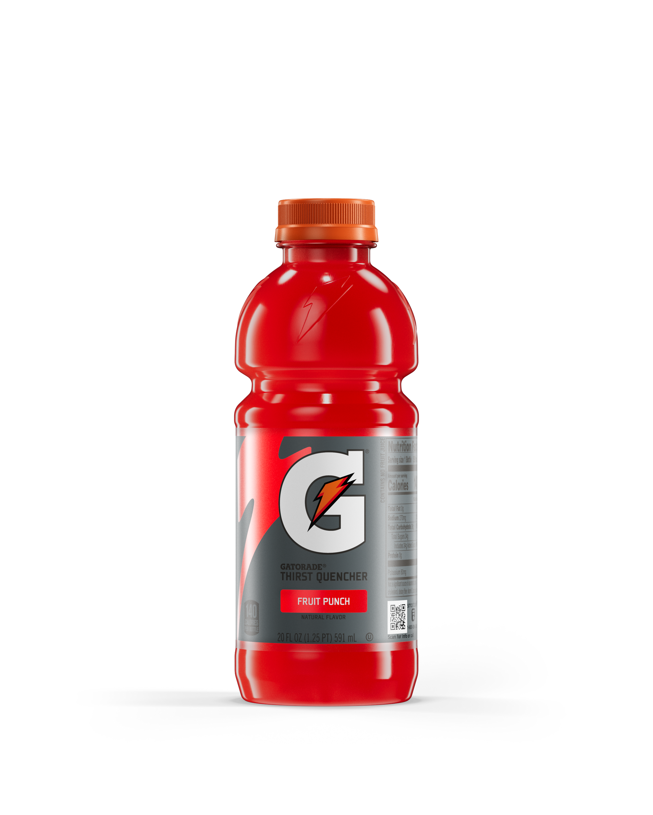 gatorade thirst quencher fruit punch 20 oz bottle rtd
