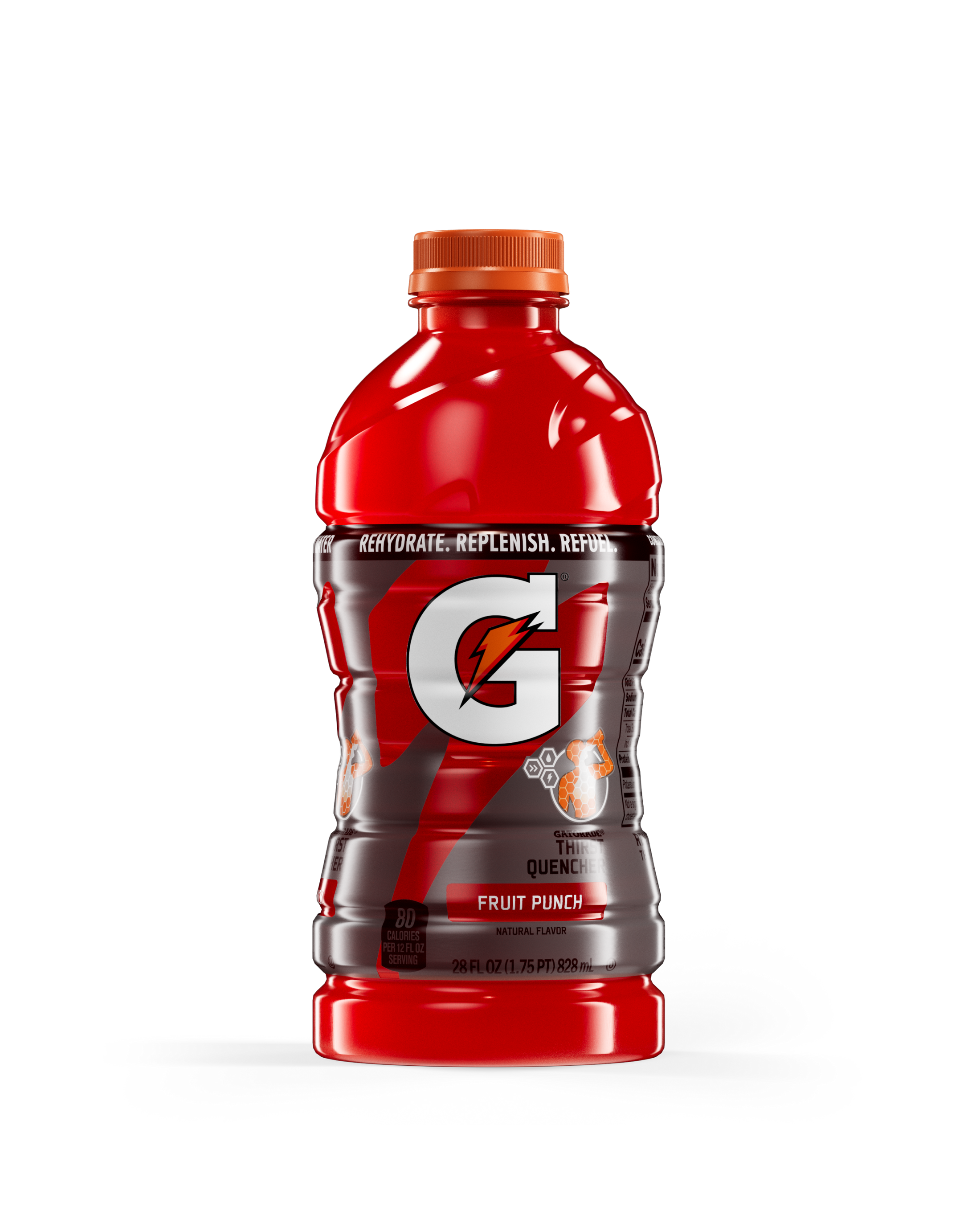gatorade thirst quencher fruit punch 28 oz bottle rtd