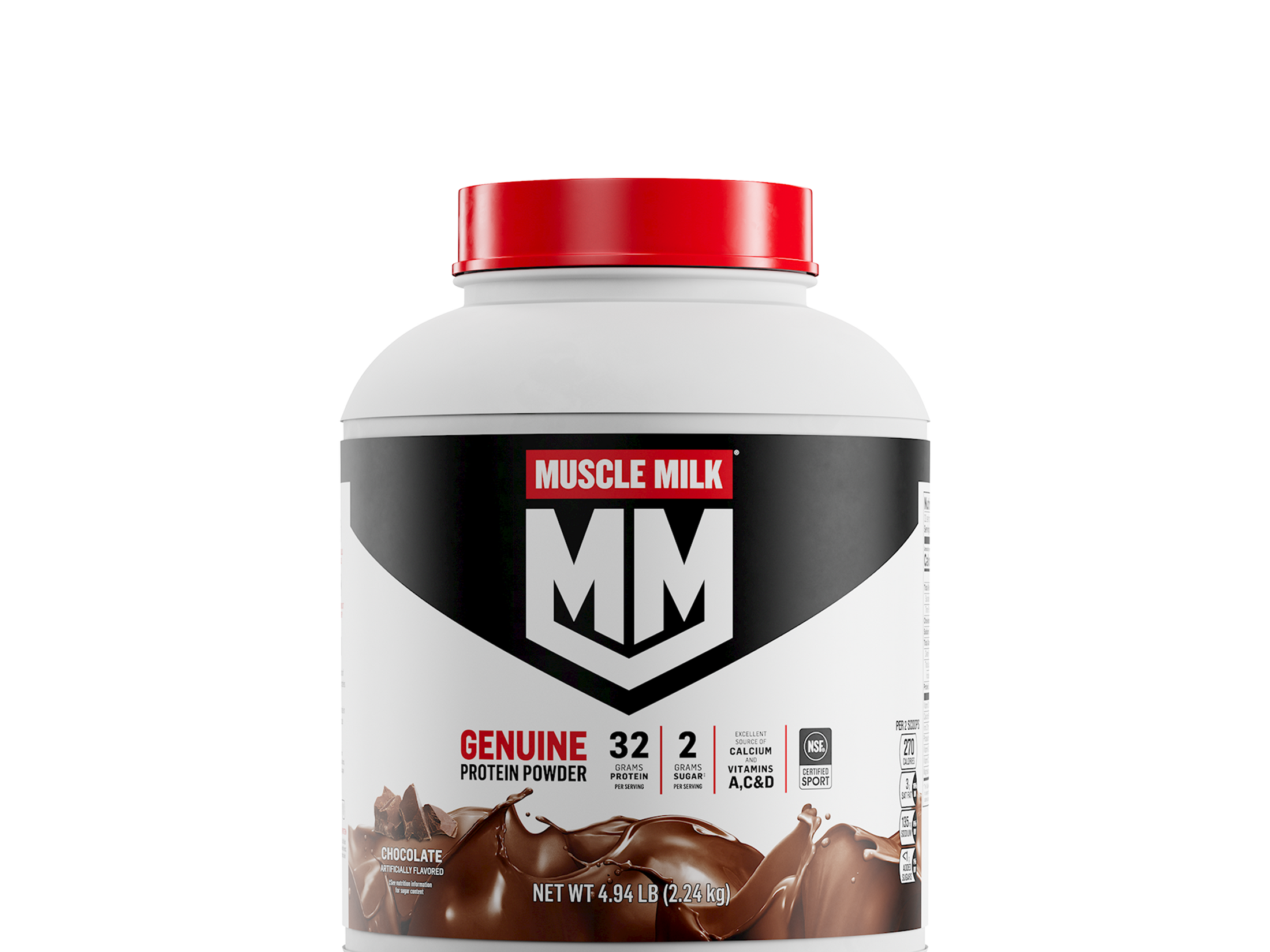 Muscle Milk Genuine - Chocolate - 4.94 lb - PDP Hero 1
