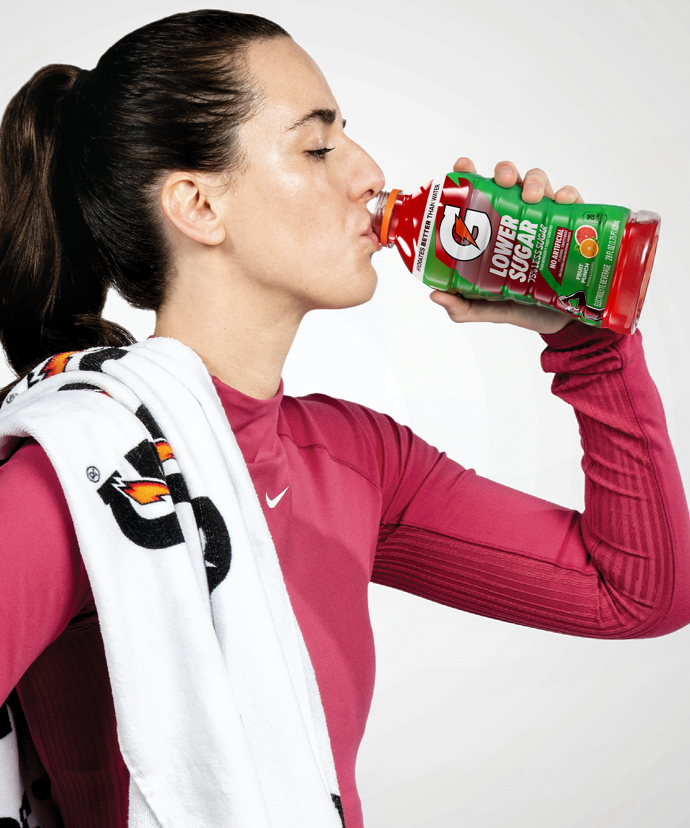 Gatorade Lower Sugar - Fruit Punch - 28 fl oz - PDP Detail 2