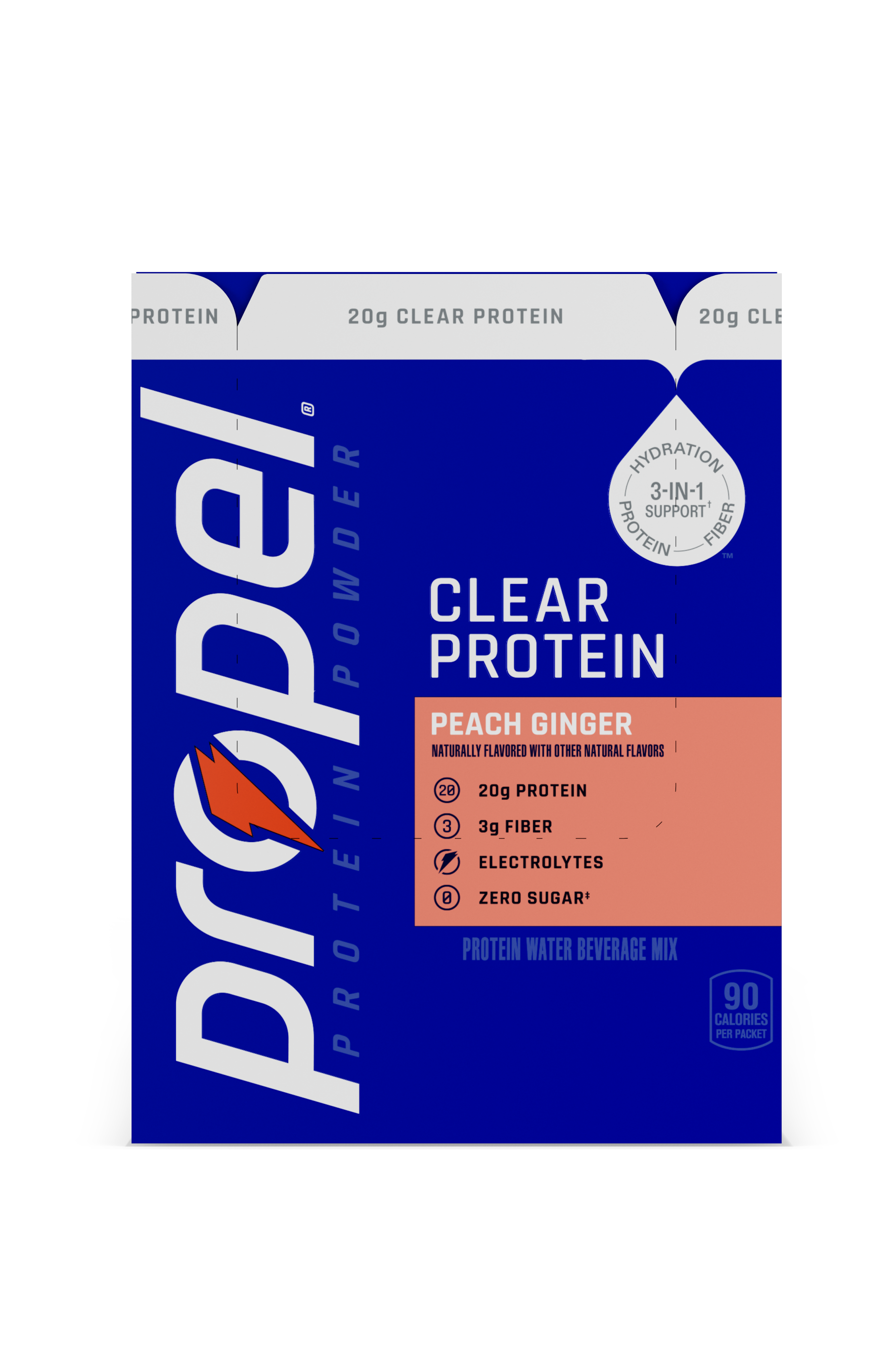 Propel Clear Protein - Peach Ginger - PDP Detail 3