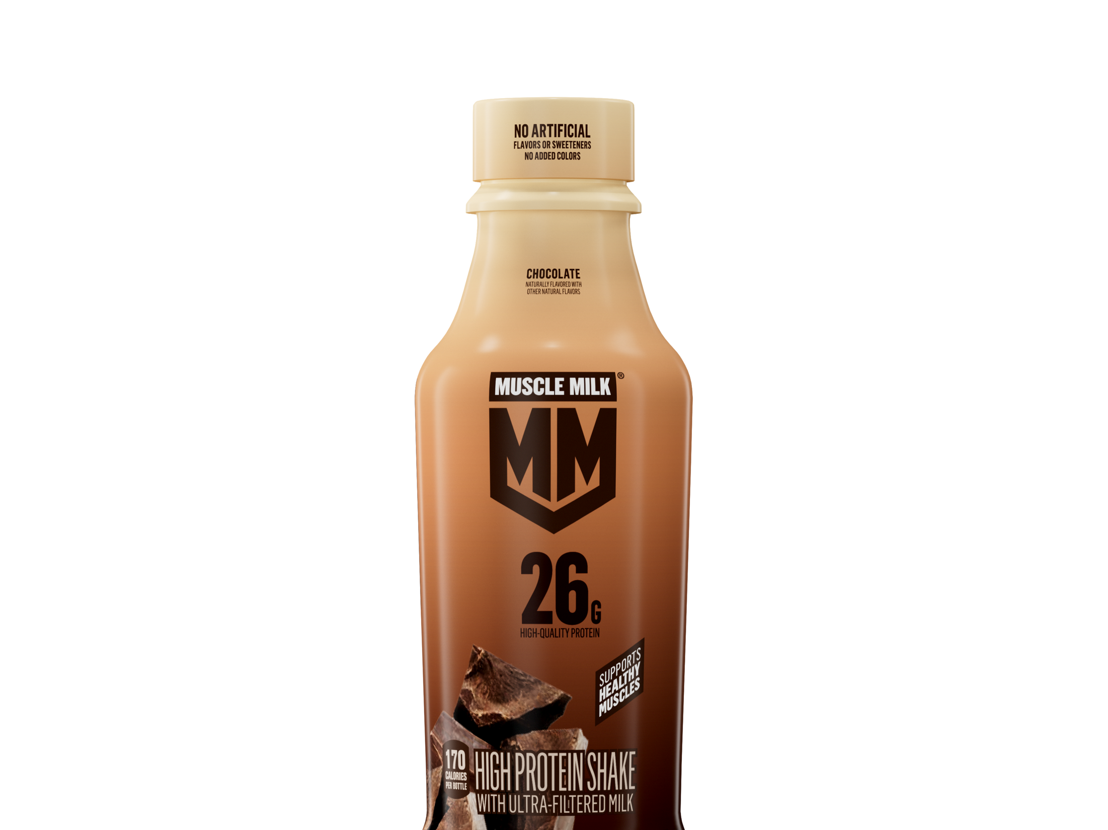 Muscle Milk Protein Shake - Chocolate - 14 fl oz - PDP Hero 1