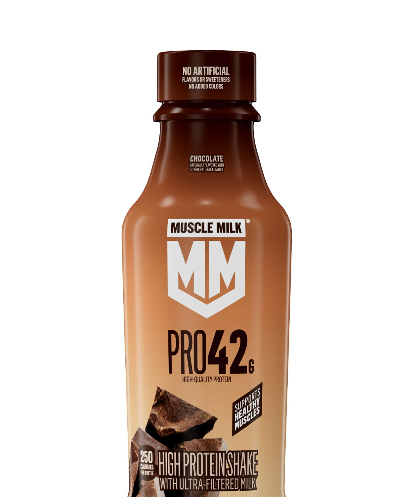 Muscle Milk Pro Protein Shake - Chocolate - 14 fl oz - PDP Hero 2